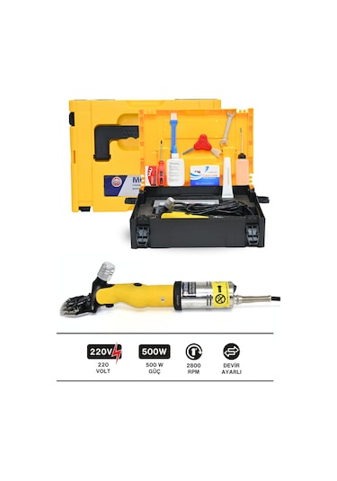2020b 500 Watt Adaptörlü Koyun Kırpma Makinesi Yedek Bıçaklı