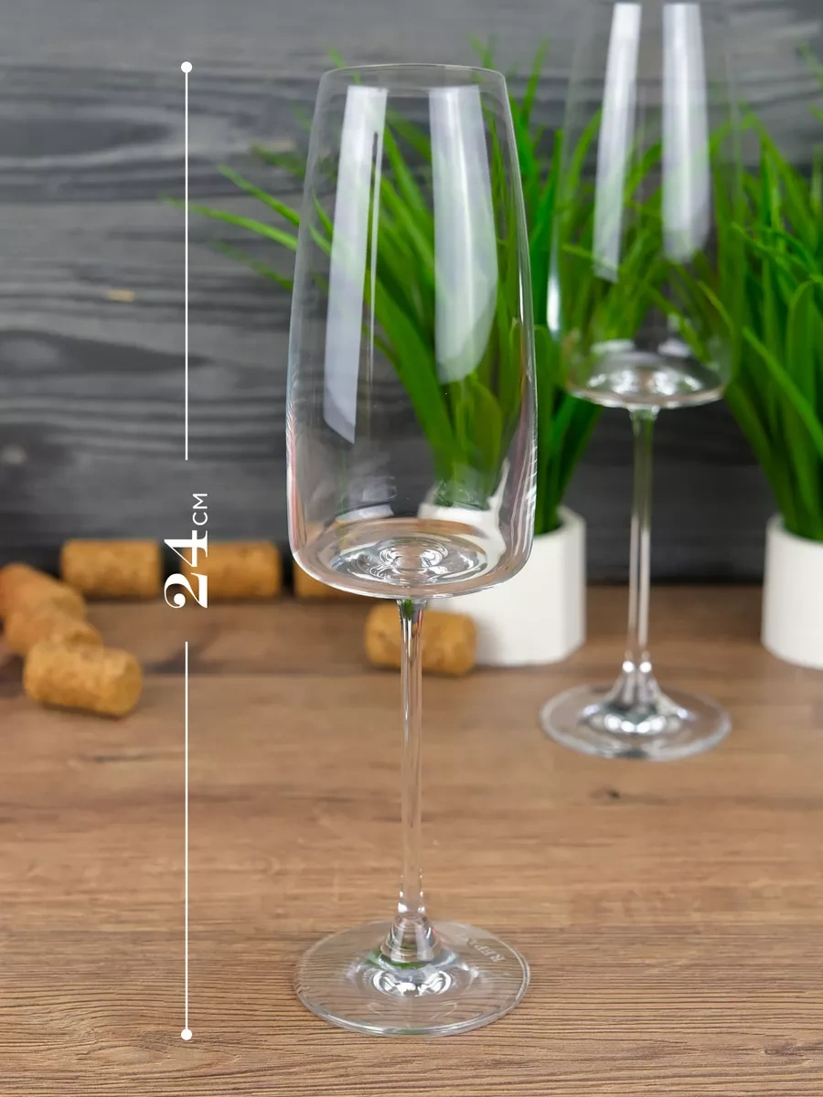 Rona Lord 340 Ml 4'lü Şampanya Bardağı 204125535 Beyaz