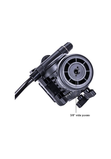 Yunteng Vct-558 Profesyonel Monopod Hidrolik Kafa