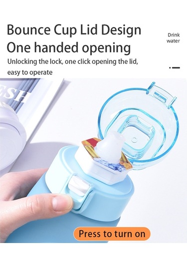 Sones 700 Ml Spor Su Şişesi Tritan Bpa İçermeyen Meyve Kokulu Su Bardağı 8 Koku Halkası Mavi