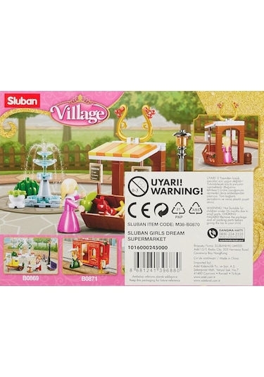 Sluban Girls Dream Süpermarket M38-b0870