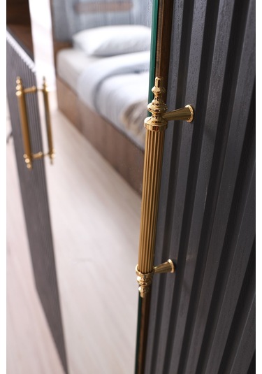 Asos Mdf Dolap Antrasit