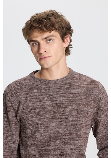 Erkek Kahve-acık Grı 2'li Paket Pamuklu Standart Fit Normal Kesim Bisiklet Yaka Triko Kazak Kahve-acık Grı Erkek Kahve-acık Grı 2'li Paket Pamuklu Standart Fit Normal Kesim Bisiklet Yaka Triko Kazak Kahve-acık Grı