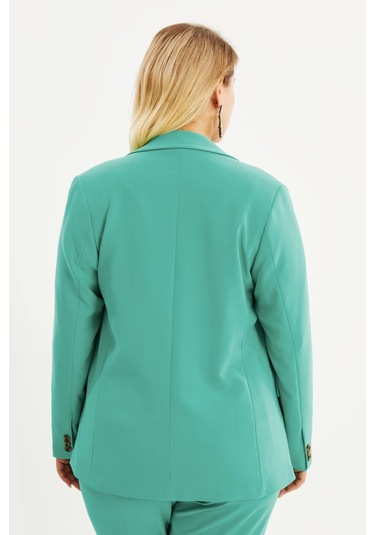 Astarlı Blazer Ceket-yeşil Yeşil