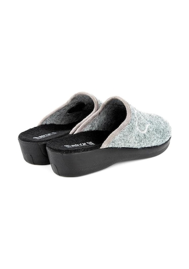 Muya Mochi 32922-087 Kadın Kışlık Ev Terliği Gri 36-40 Gri