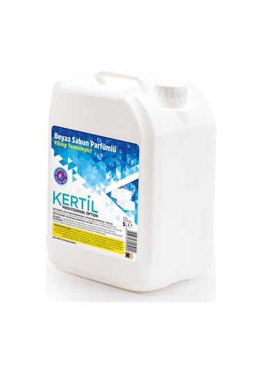 Kertil Çam Beyaz Sabun Parfümlü Yüzey Temizleyici 5 L