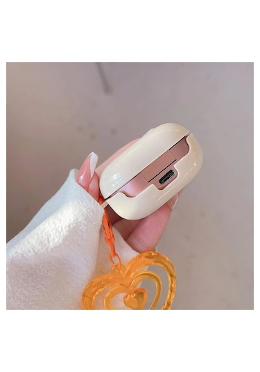 Samsung Galaxy Buds 2 - Buds Pro - Buds 2 Pro Uyumlu Kalpli Kılıf Pembe