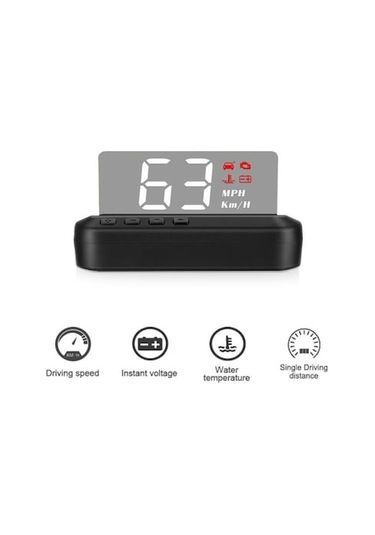 Tongxida Araba Hud Head-up Display Obd2 Arıza Kodu Ortadan Kaldırma, Hız Alarmı Çözümü