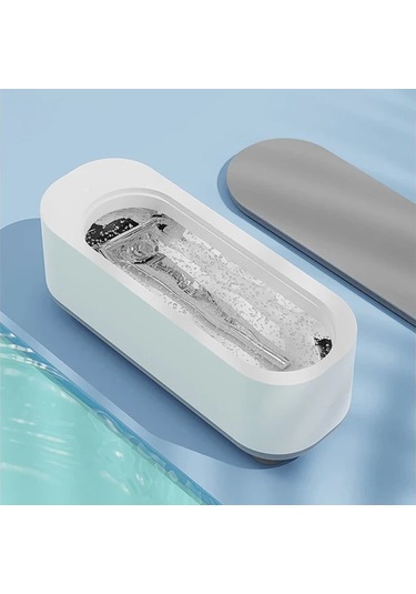 Ximistore9 300ml Ultrasonik Temizleyici: Pırlanta Saat Gözlük Temizleyici, Çelik Tanklı, Usb Şarjlı, Taşınabilir