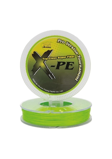 Okuma X-Pe Pro Turnuva Dynema 8 Kat Yeşil Örgü Ip Misina 250M