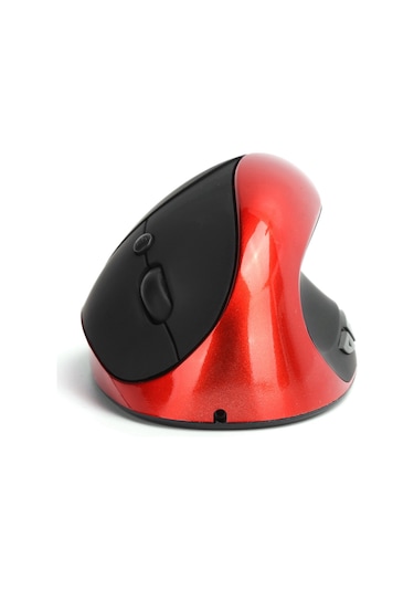 Ximistore9 Sağ El Ergonomik Dikey Kablosuz Mouse, 2.4ghz Kablosuz Teknoloji, 3 Seviye Dpı, 500mah Batarya, Mor