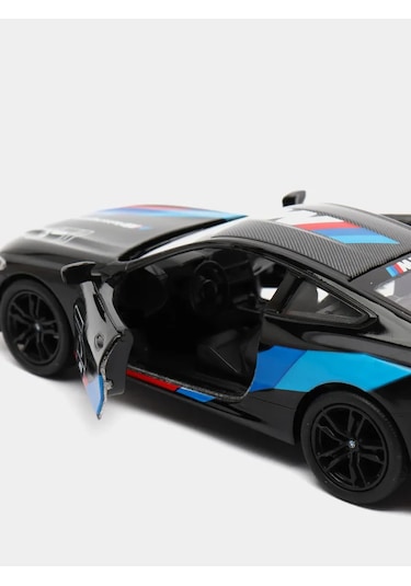 Kinsmart Bmw M8 Competition Coupe Livery Edition Kt5425df 1:38 Scale Model Lisanslı Siyah
