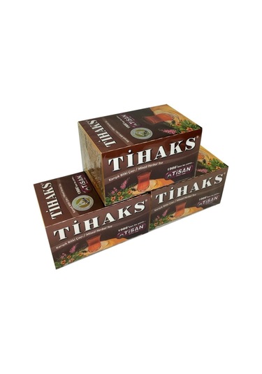 Tihaks Karışık Bitki Çayı 20 Süzen Poşet 3 Adet Tilaks 3 Paket Tilax