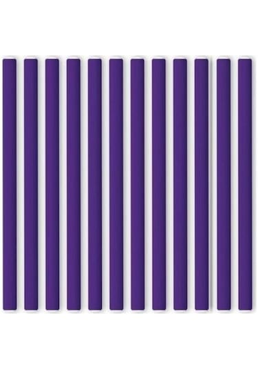 Tarko Mor Sosis Bigudi Kısa 17 Cm 12 Li