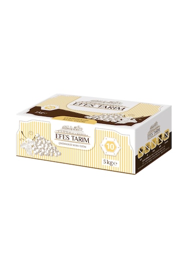 Efes Tarım Çekirdeksiz Kuru Üzüm Ağartılmış Tip 10 No 5 KG