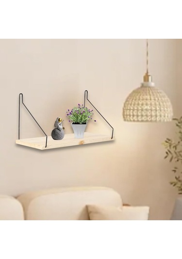 Suntek Duvar Depolama Raf Organizatör Rustik Çıkıntı Ahşap