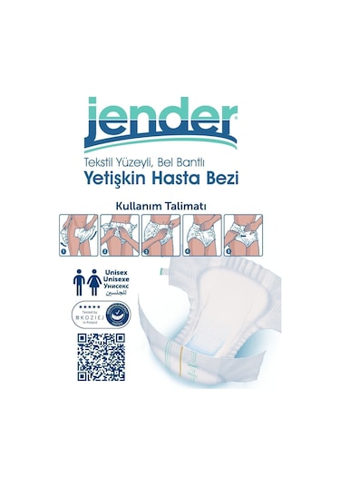 Bel Bantlı Xl 30'lu 4 Paket 120 Adet XL