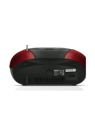 Lenco Scd-37 Usb Kırmızı - Taşınabilir Fm Radyo Cd Ve Usb Oynatıcı - Kırmızı