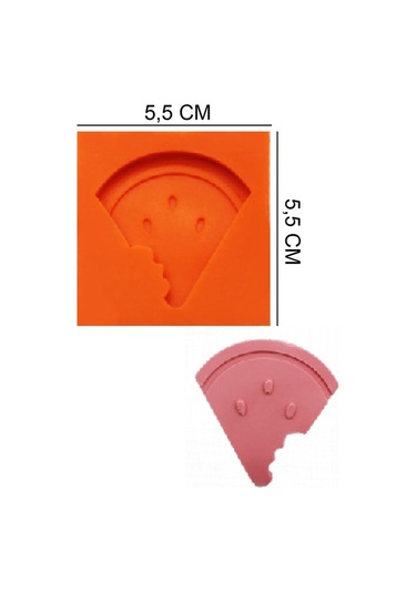 Karpuz Dilim Silikon Şeker Hamuru, Sabun, Mum Kalıp