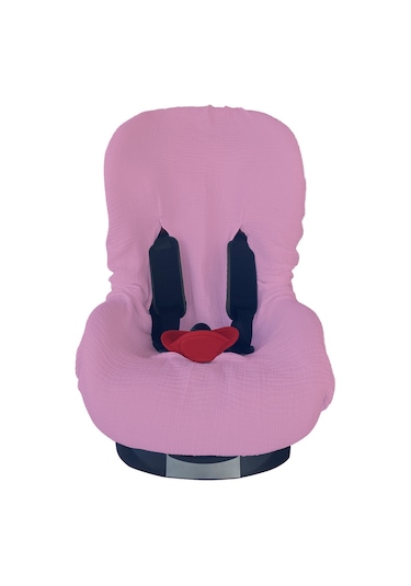 4katlı Müslin Bebek Oto Koltuk Kılıfı Lastikli %100pamuk G.k