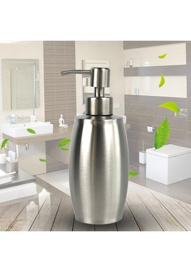 350/400 Ml Paslanmaz Çelik Doldurulabilir Sabunluk Taşınabilir Sızdırmaz Yeniden Kullanılabilir Losyon Banyo ve Aks. Dğ. 56681805 Diğer