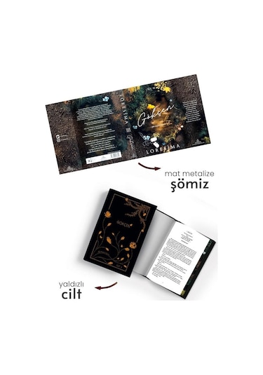 Gökçen 3 Yan Boyamalı Hediyeli Özel Kutu Ciltli Özel Baskı