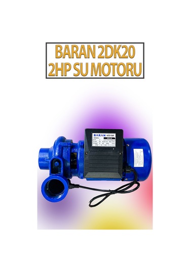 2 Hp 2850 R/min Su Motoru 220 V/50 Hz