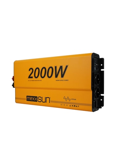Mexxsun Tam Sinüs Ups Remote Ekran 12v 2000w