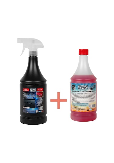 Dtx Kimya Hızlı Cila 1000 Ml & Ağır Yağ. Radyatör Temizleme 1lt
