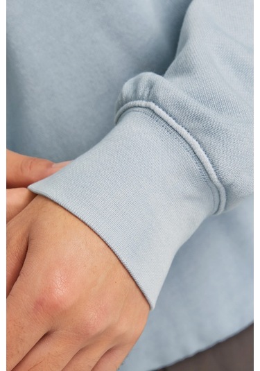 Jack & Jones Jjecharge Erkek Sweatshirt Mavi
