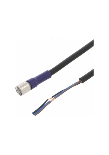 Omron Xs3f-lm8pvc3s2m M8 Soketli Sensör Kablosu 2m