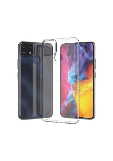 Realme C25 Kilif Zore Kamera Korumali Süper Silikon Kilif 559449565
