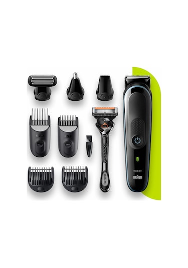 Braun MGK 5380 Erkek Bakım Kiti 9'u 1 Arada Şekillendirici + Gillette