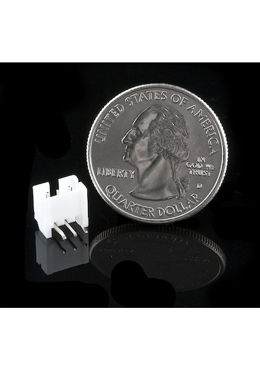 Jst Dik Açı Konnektör - 3pin Dip