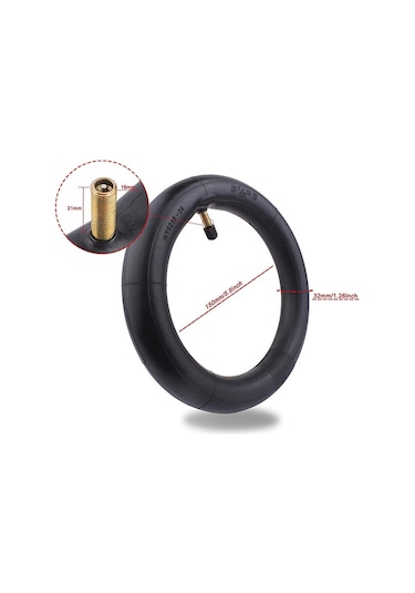 Xiaomi Mijia Pro Elektrikli Scooter İçin 8.5 Inch İç Lastik Siyah