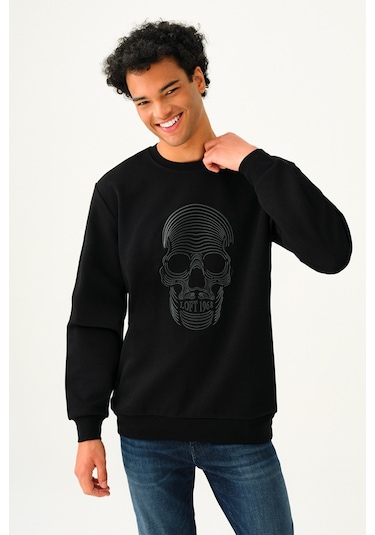 Loft Erkek Sweatshirt Lf2037422 Siyah