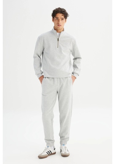 Lee Erkek Sweat L252031 236 Gri Melanj Gri Melanj