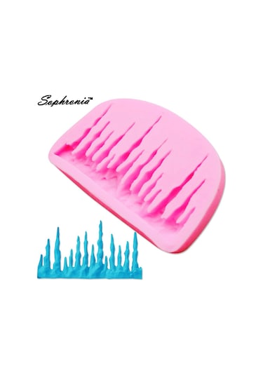 Silikon Kalıp Icicle Buz Tasarım Şekli Kek Dekorasyon Fondan Çikolata Kurabiye Mutfak Pişirme