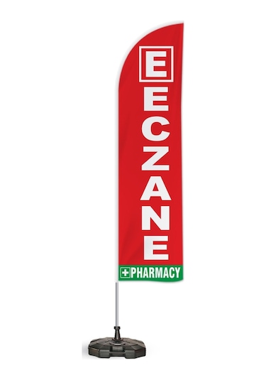 Eczane Pharmacy Yelken Bayrak 2'li Paket V3