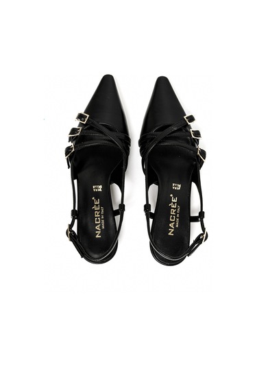 Topuklu/ Stiletto Kadın 1971010 Nacree Capra Nero Capra Nero Siyah