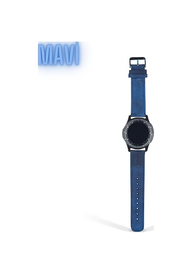 Vagave Samsung Uyumlu Active / Watch / Gear 20 Mm / 22 Mm Deri Kordon (482085373)
