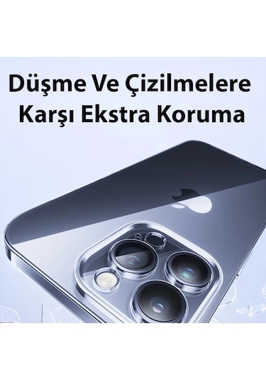 Baseus iPhone Uyumlu 15 Plus Schott Serisi Şeffaf Silikon Kılıf + Tempered Ekran Koruyucu Set- 5775