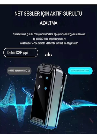 Universal 600mah Kablosuz Çiftli Yaka Mikrofonu Type-c & Lightning Alıcılı Apple Uyumlu iPhone Android Black