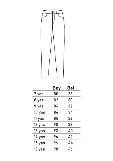 Erkek Çocuk Kargo Pantolon Bej