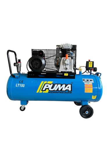 Puma PB3065-100-3M 100 L Alüminyum Kafalı Kompresör