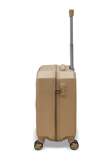 Coral High Diamond ABS Latte 3'lü Valiz Seti 16630 Sütlü Kahverengi