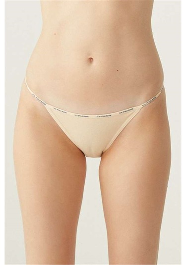 U.s Polo Assn. 67000 Kadın 5 Li Slip-siyah&ten&beyaz&fuşya&lacivert mix color