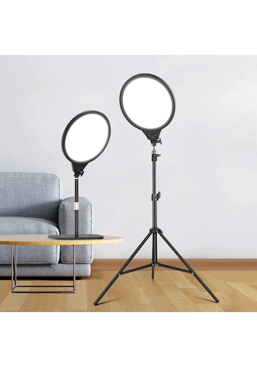 Freewolf 10 İnç Ring Light 3 Modlu Tripod Youtuber Tiktok Çekim Işıklı Telefon Tutucu Influencer Freewolf 10 İnç Ring Light 3 Modlu Tripod Youtuber Tiktok Çekim Işıklı Telefon Tutucu Influencer