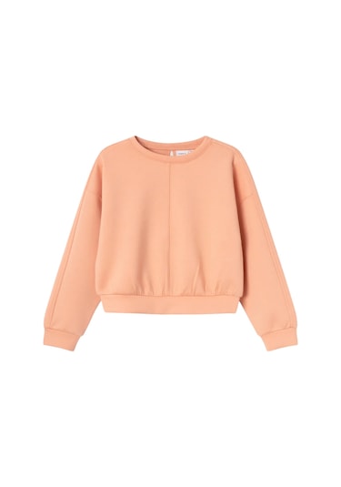 Kız Çocuk Sweatshirt Şeftali