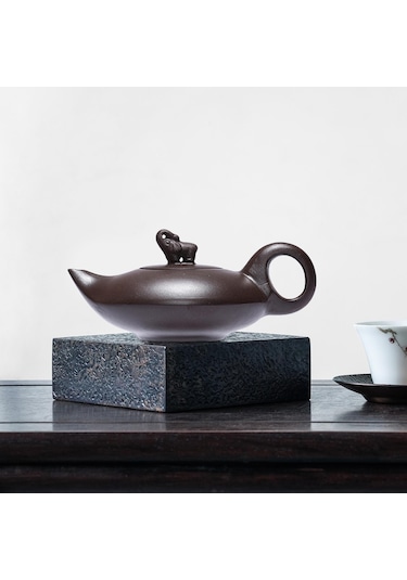 Suntek Magideal Mor Kil Koleksiyon Çaydanlık Kahverengi